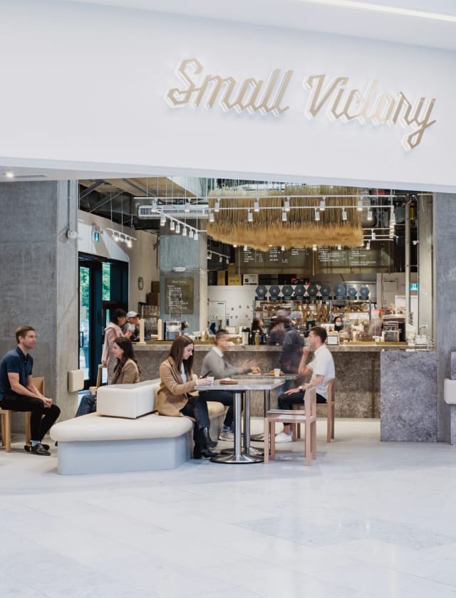 Small Victory Bakery in the Grand Lobby